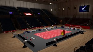 Badminton Stadium model