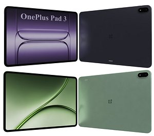 OnePlus Pad 3 Storm Blue And Pad 4 Sage Mist