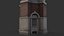 Tower Clock Low Poly