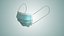 customizable animatable face mask 3D
