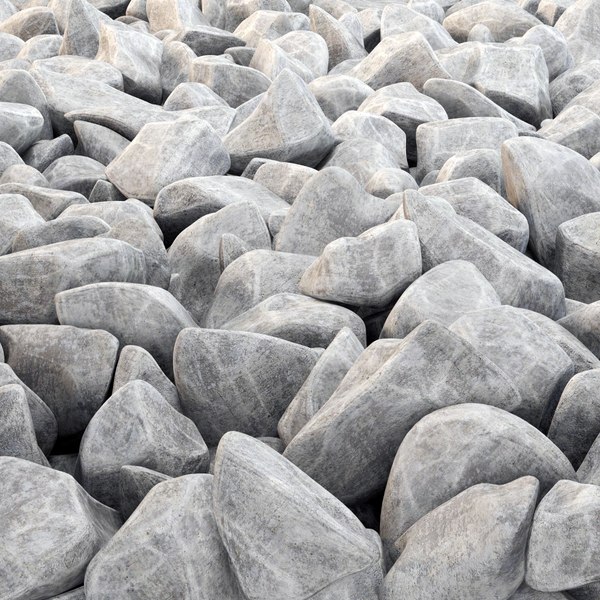 3D модель Камень ледниковый белый - TurboSquid 1481229