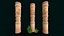 Stylized Wood Totem 11
