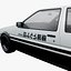 Rigged Toyota AE86 Trueno