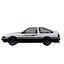 Rigged Toyota AE86 Trueno