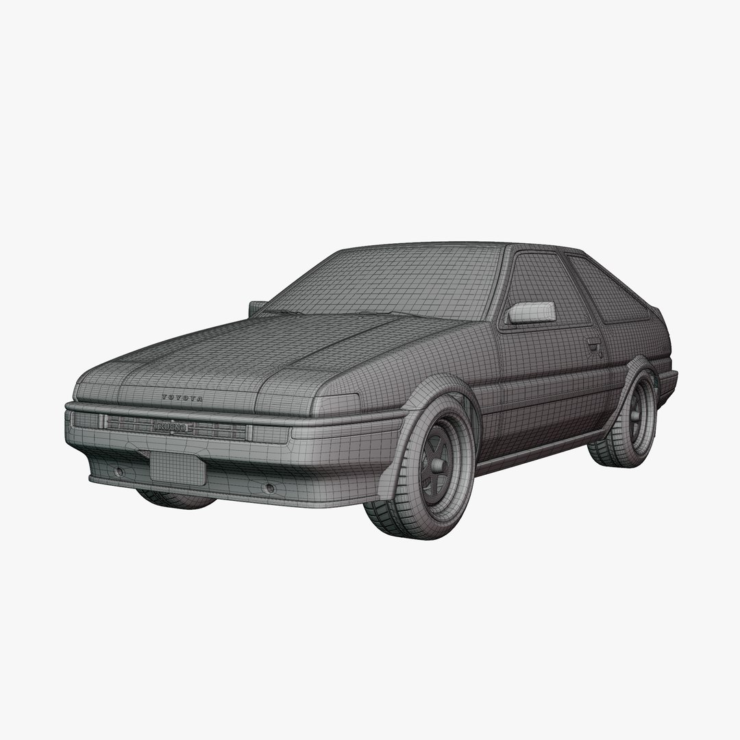 Rigged Toyota AE86 Trueno 3D model https://p.turbosquid.com/ts-thumb/Nj/axoCd7/kZ/wireuntitled/png/1766685722/1920x1080/fit_q87/f5085c30f786166e669fb717e30bcecb50353769/wireuntitled.jpg