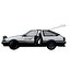 Rigged Toyota AE86 Trueno