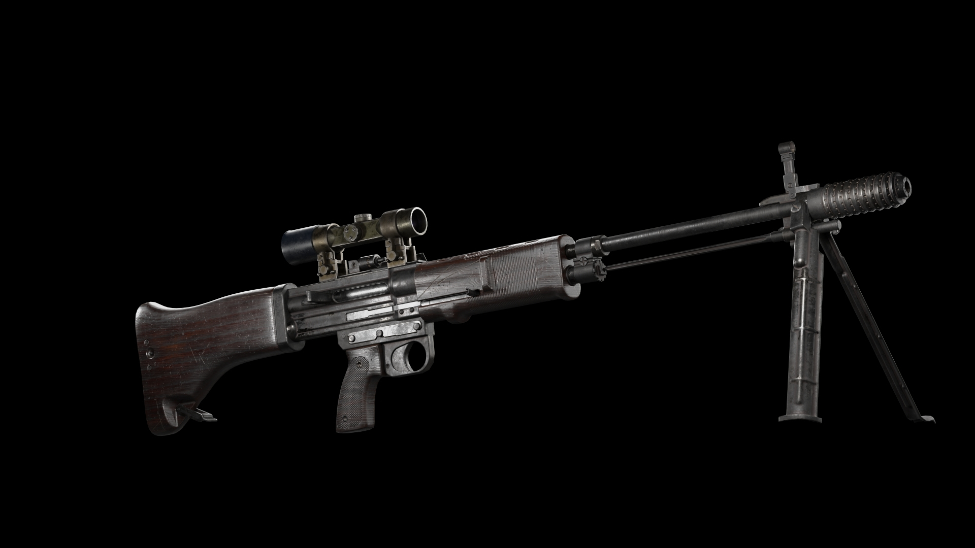 German Fg-42 Weapon Rifle 3D Model - TurboSquid 1439179