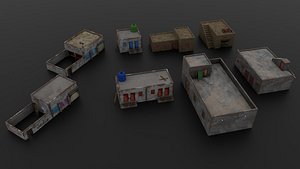 Village Houses Collection 3D