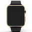 Zegarek Apple 42mm Klasyczna klamra Czarny skórzan
