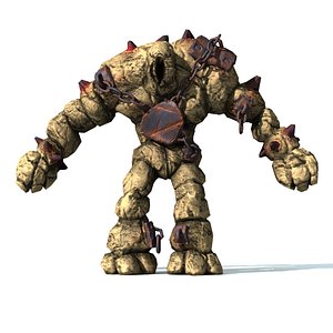 ready rock giant 3d obj