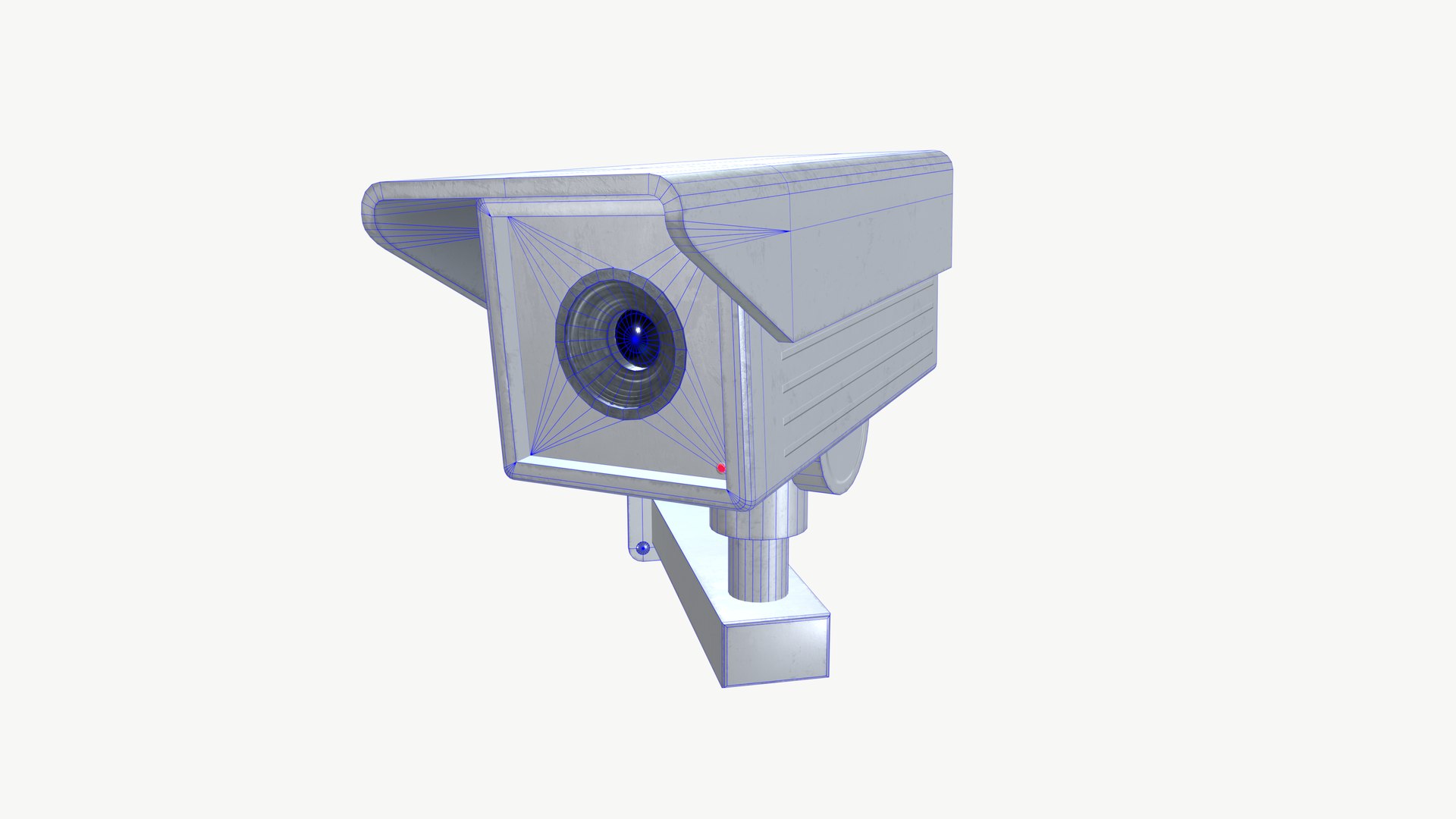 3D Security Camera model https://p.turbosquid.com/ts-thumb/Nj/mUnE7t/As/wireframe_002/png/1761826240/1920x1080/fit_q87/455d9d9e7aad58f1ff1641ae961d491070ad806e/wireframe_002.jpg