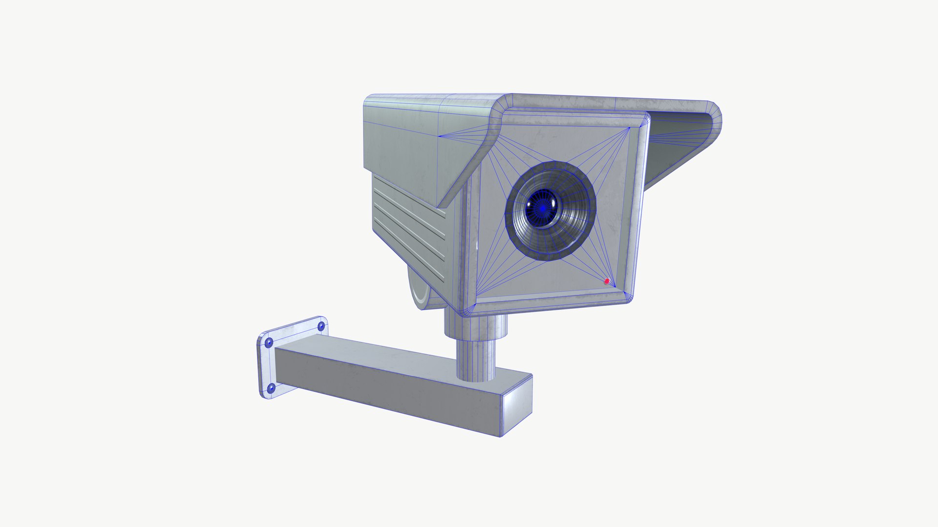 3D Security Camera model https://p.turbosquid.com/ts-thumb/Nj/mUnE7t/tl/wireframe/png/1761826238/1920x1080/fit_q87/06fdafa021fb586112b48422cc9bce20de6e0e1c/wireframe.jpg