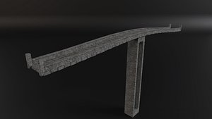 3D Stone Bridge