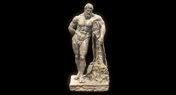 ファルネーゼヘラクレスの彫刻3Dモデル - TurboSquid 1435475