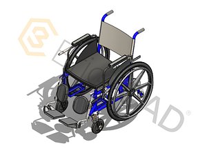 WHeel chair model 3D model