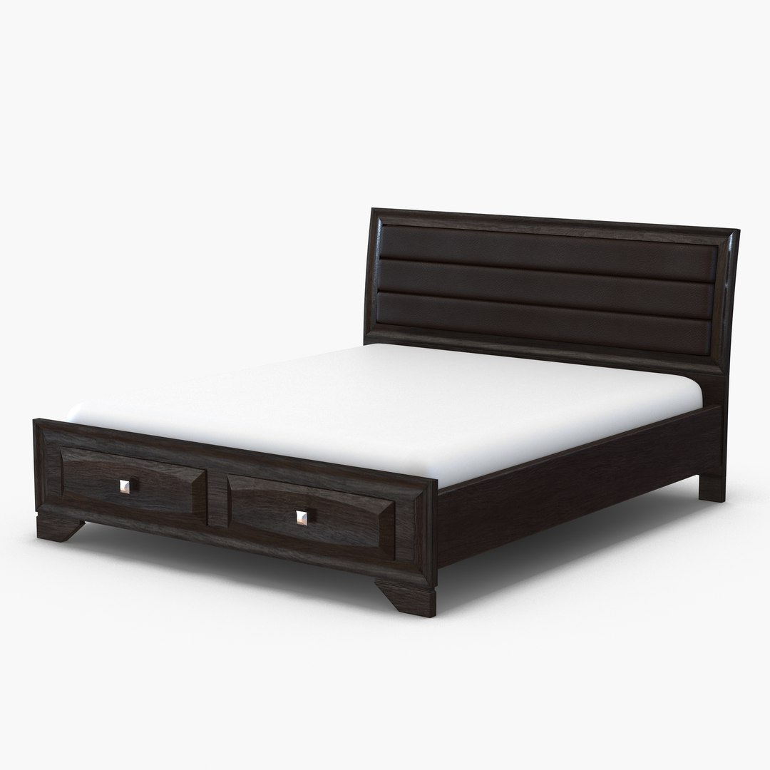 Bed 5 3D Model 3D model preview