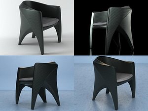 phoenix armchair 3D