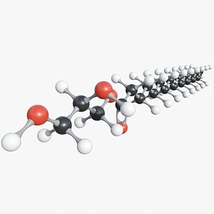 Glycero Monostearate  Molecule With PBR 4K 8K