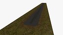 Game Ready Old runway modules - Asphalt Mk3 - RWY Only