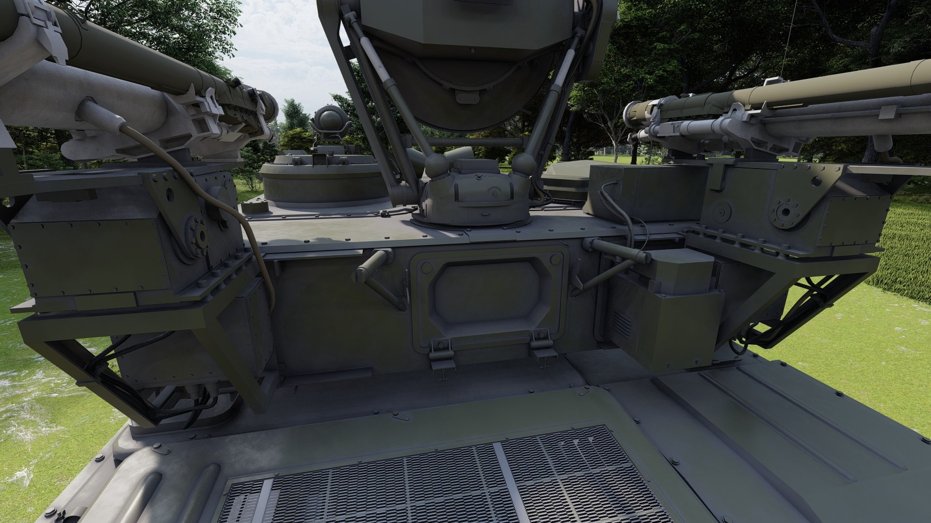 Anti Aircraft Tank 3D Model - TurboSquid 2285907