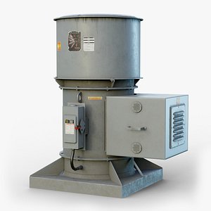 Roof Fan GameReady LODs