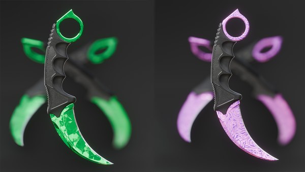 modelo 3d Karambit - TurboSquid 2180662