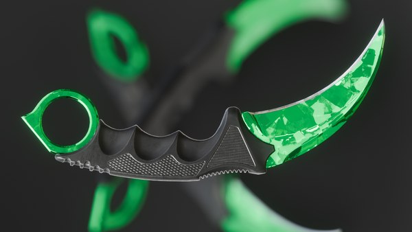modelo 3d Karambit - TurboSquid 2180662