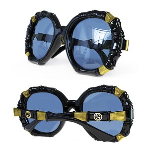 3D sunglasses gucci bamboo