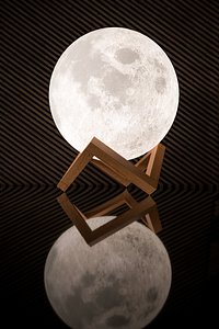 3D moon lamp