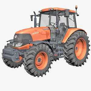 3d model tractor 1