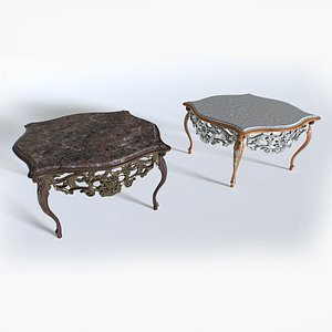 Coffee Table Pack 2 3D model