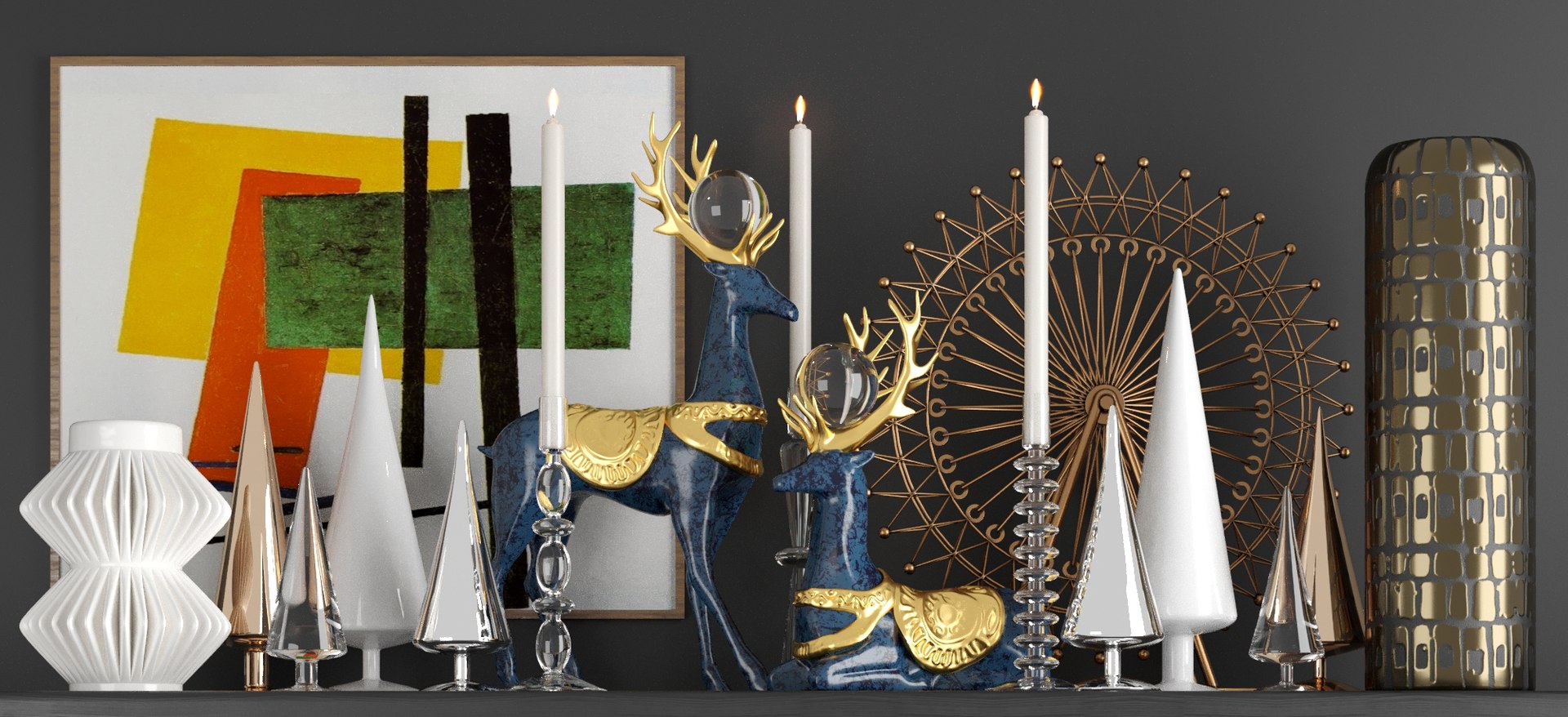 Decor set model - TurboSquid 1368506