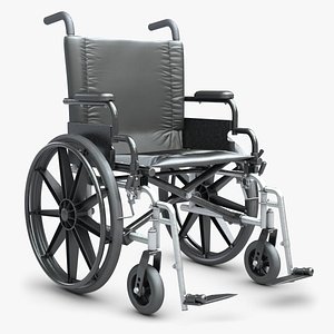3d model wheelchair v-ray