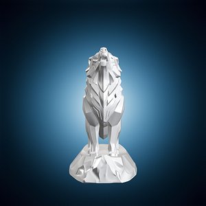 Wolf Spirit Totem Printable 3D Print Model 3D