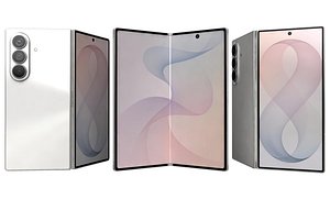 Samsung Galaxy Z Fold8 Ultra Cream 3D model