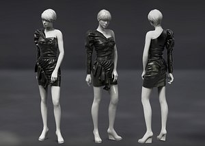 marvelous garment female dress 3D