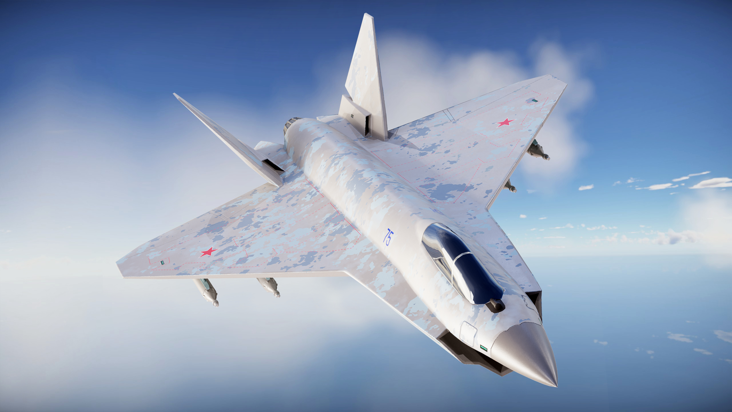 3D модель Сухой Су-75 Мат - TurboSquid 1849162