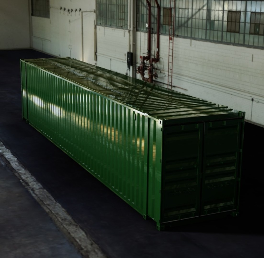  45ft Iso Shipping Container Dwg