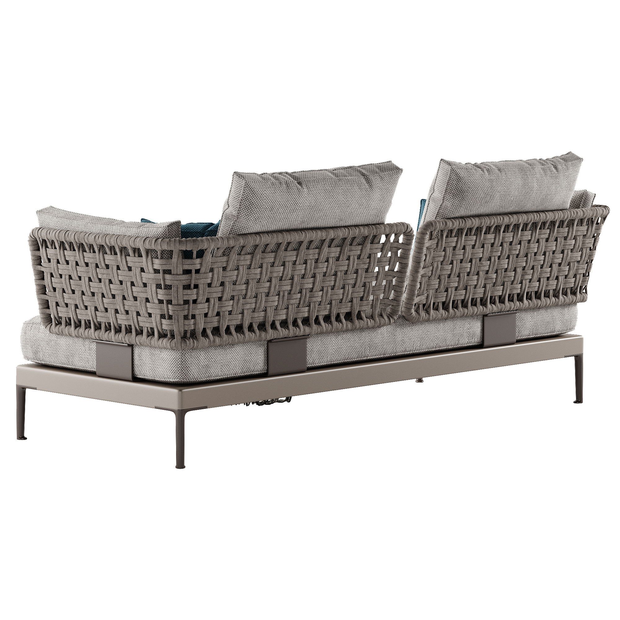 Minotti Patio sofa 3D TurboSquid 1862185