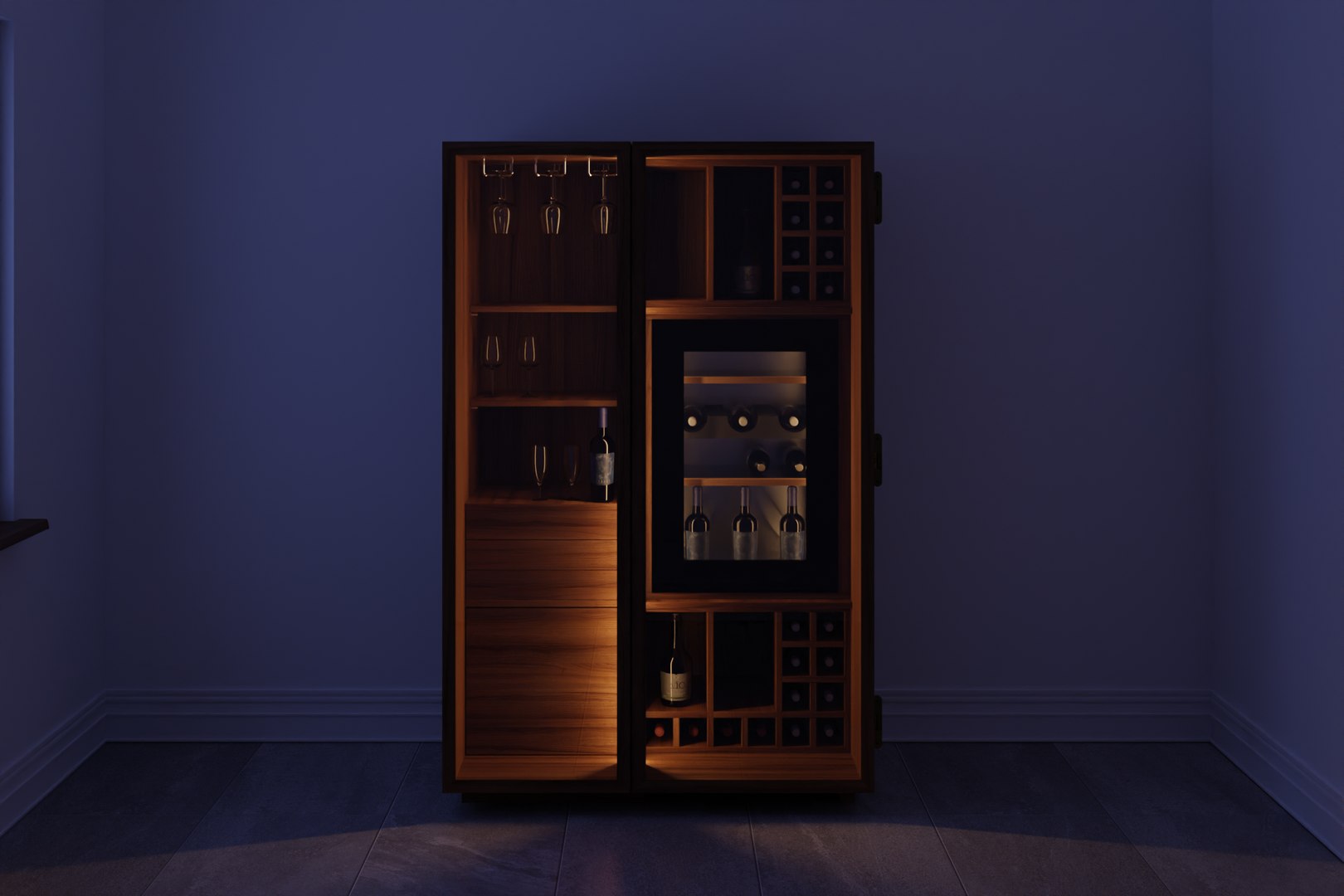 Cambusa - Wine Glass Fridge - Jumbo 3D model 3D https://p.turbosquid.com/ts-thumb/Nk/mBuvoF/3C/closed_front_night/png/1685436249/1920x1080/fit_q87/6765ee5d81b1dfec217555ddbdb62a7fc04a45db/closed_front_night.jpg