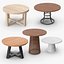 3D model Ring Tables Collection