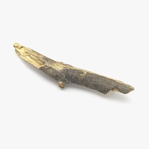 3D driftwood wood