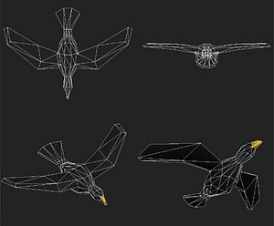 bird particle systems 3ds