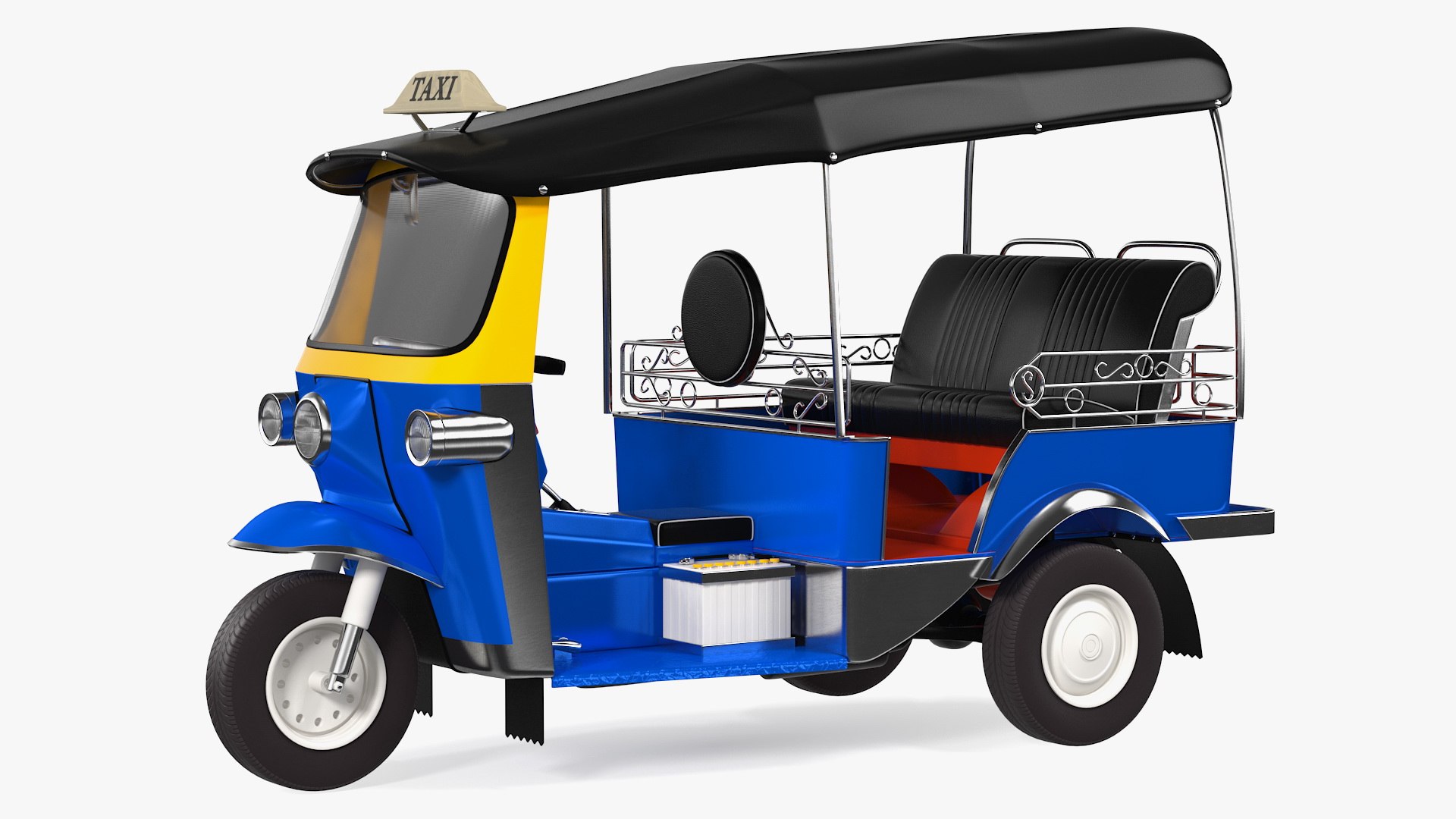 Traditional Tuk Taxi 3D - TurboSquid 1558072