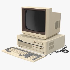 3D Old Classic Personal Desktop PC