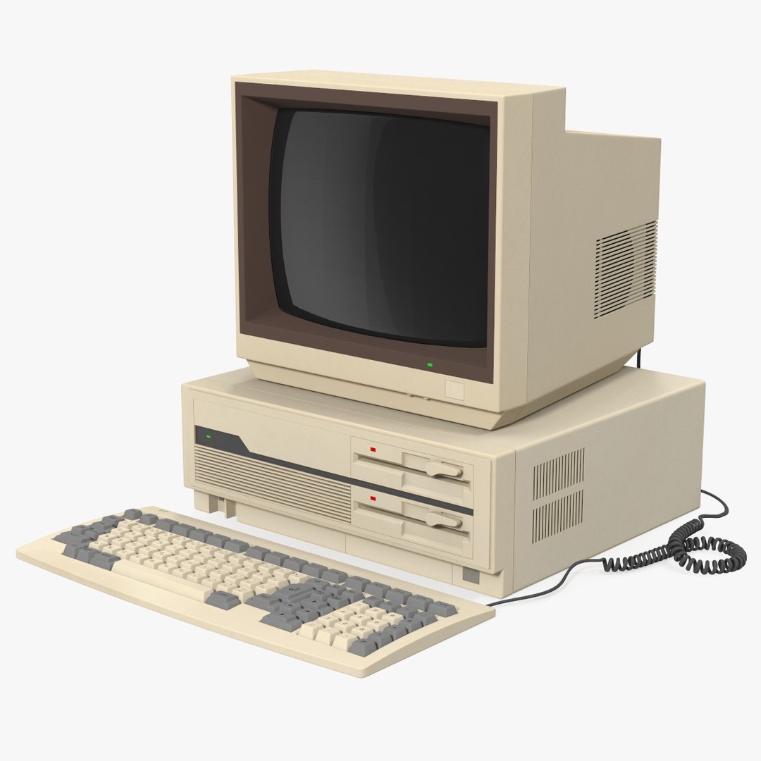 Japanese Retro Personal Computer Nec PC 98 3D - TurboSquid 2056045