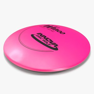 Flying Disc 3D Model