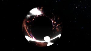 black hole 3d model