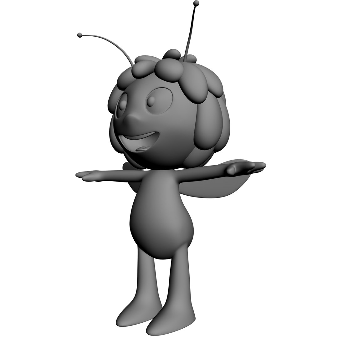 Bee Rigged 3d 3ds