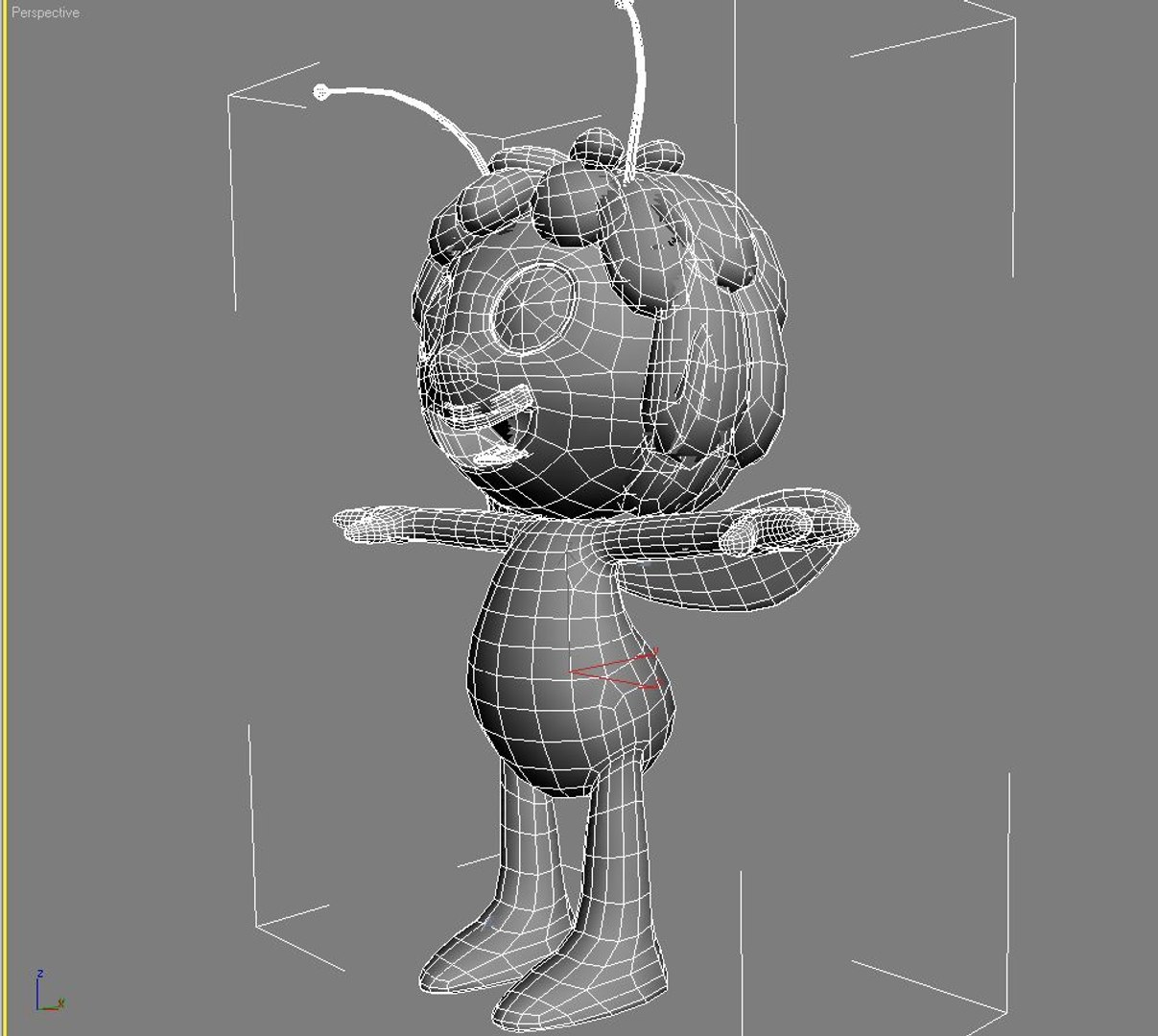 Bee Rigged 3d 3ds
